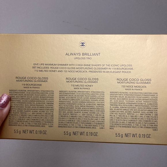 BRAND NEW Chanel LipGloss Trio Holiday Giftset 2023 - Picture 6 of 7